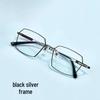 Men's Smart Photochromic Anti-Blue Light Reading Glasses: Fashionable Two-in-One Design, Can Also Be Used As Sunglasses