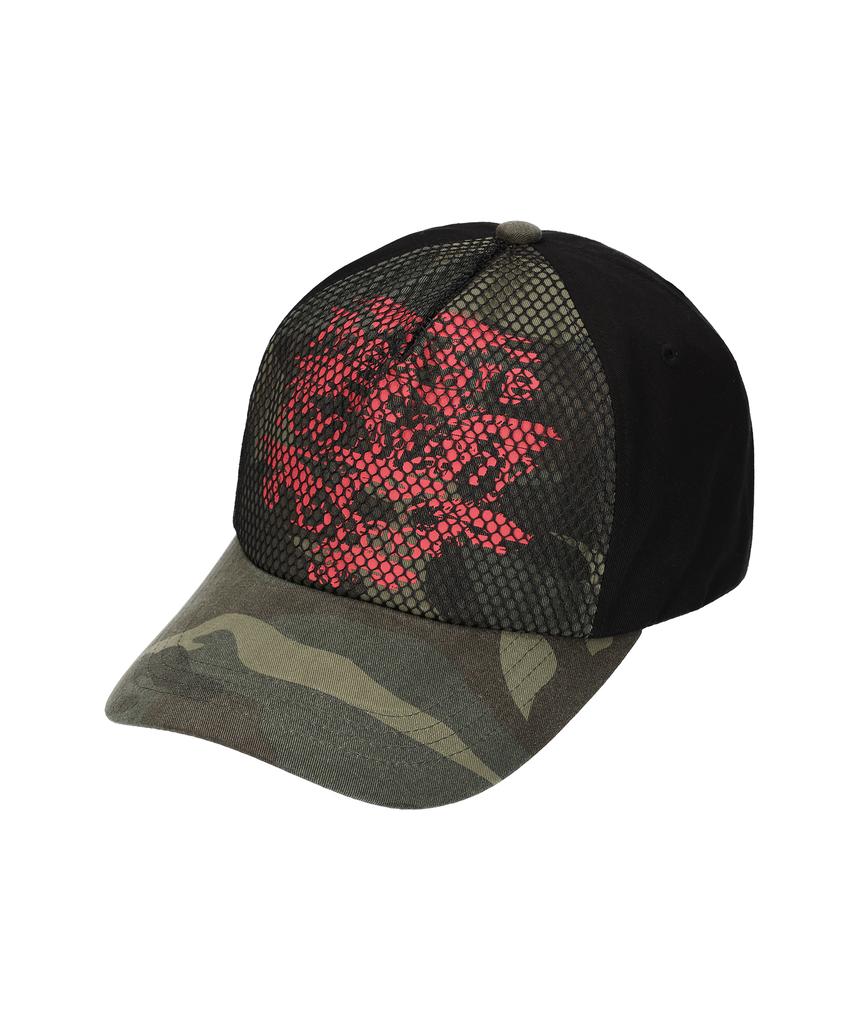 Isios Overmesh Glitched Cap_Camo