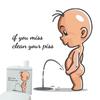 Easy to Scrub Toilet Decals DIY Bowl Lid Art Mural Cartoon Children Pee Sticker  Home Decor
