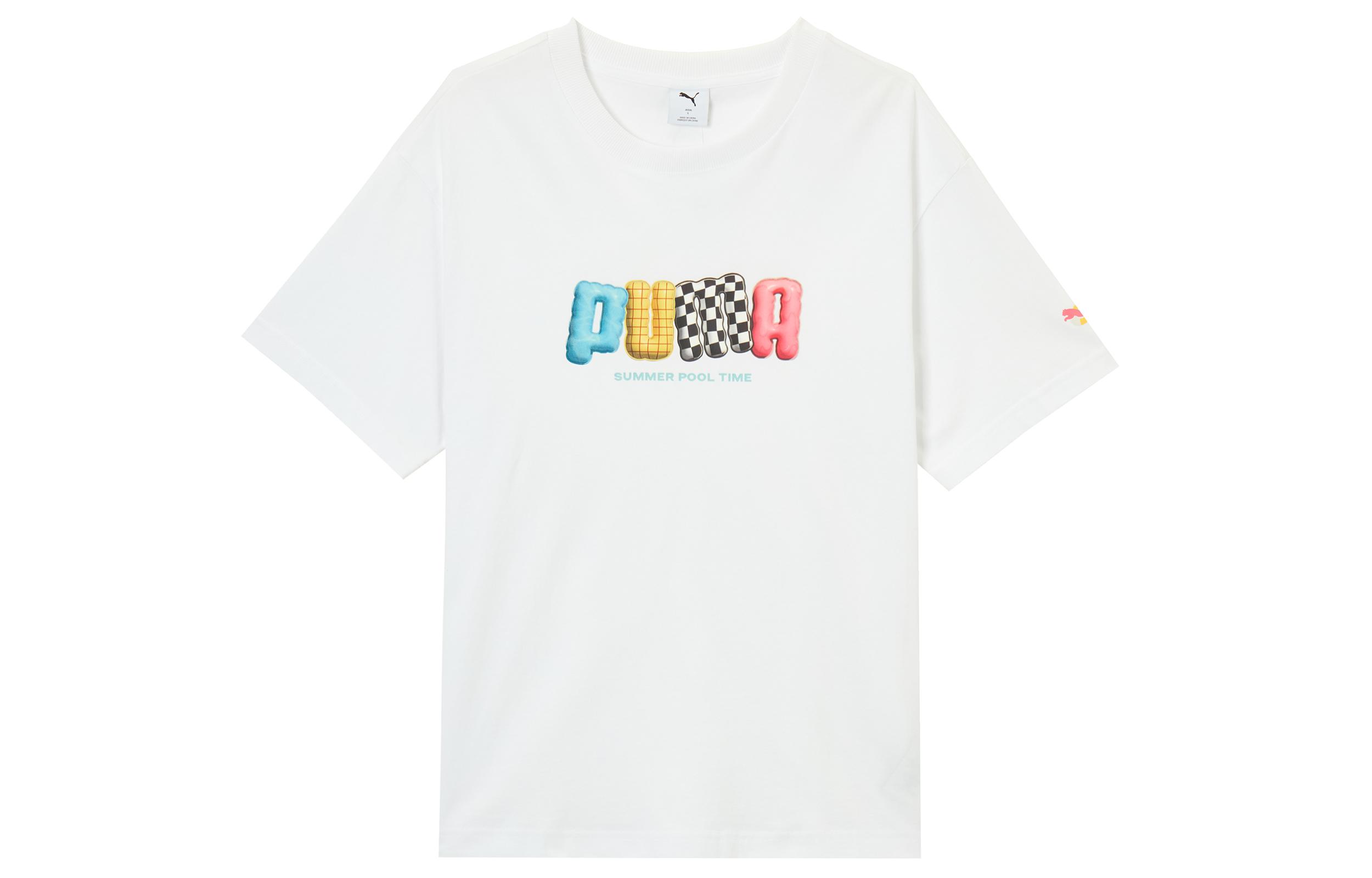 PUMA Sports Life Collection T Shirt Men s White 632983-02 L