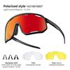 ROCKBROS Cycling Glasses Goggles Polarized/Photochromic Sunglasses Sport Big frame Eyewear UV400 Sun Protection with 2 Lens