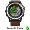 Displayschutz für Garmin D2 Charlie [6er-Pack] Schutzfolie aus Kunststoff, widerstandsfähig, ultradünn, Phonillico