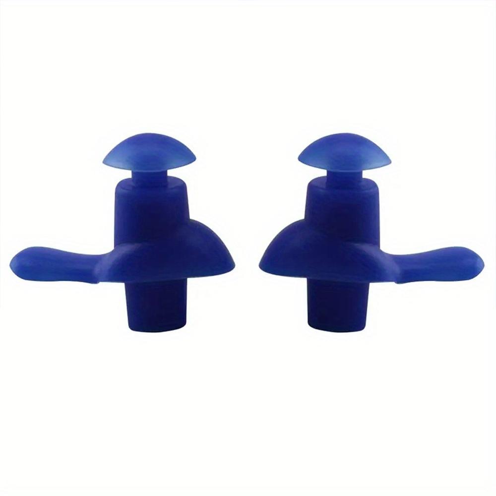 1 Pair Waterproof Soft Earplugs Silicone Portable Ear Plugs Swimming Accessories Durable Earplugs Classic Delicate Texture