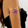 Punk Metal Tassel Adjustable Open Arm Chain Fashion Beach Vacation Accessory For Women Jewelry