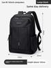 Oxford Cloth Mens College Backpack With Large Capacity For Travel And School Use