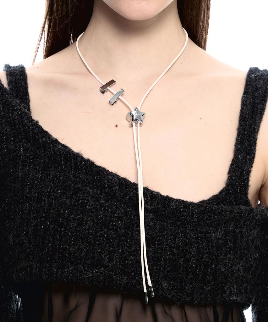 Sentiments No.482 [Silver] Star Code Lock Necklace