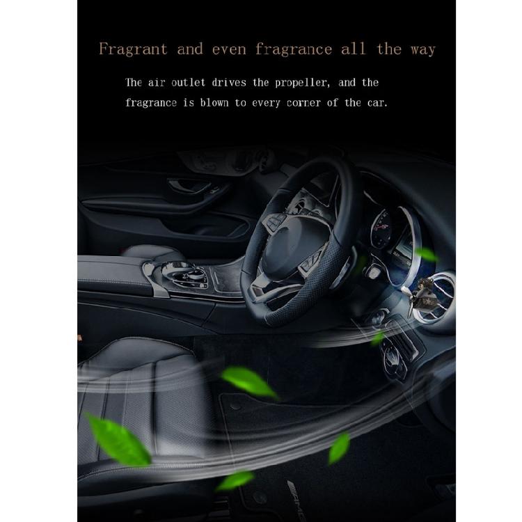 Automotive Air Outlet Flying Bear Piloting Freshener Holder Interior Trims