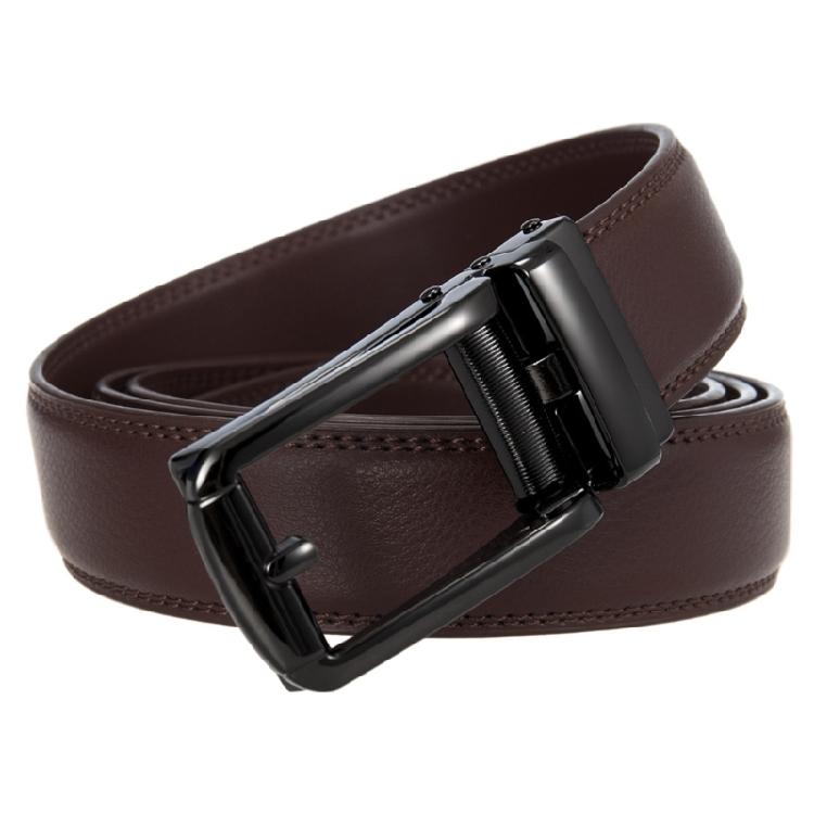 Stylish Genuine Leather Belt Unisex Accessory Perfect for Work or Social Gatherings Gift for Husband Boyfriend