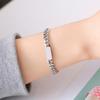 Titanium steel bracelet - Ha Wan brand - Couple fashion and simplicity style - Student cool style hand accessory for women - Accessories for women