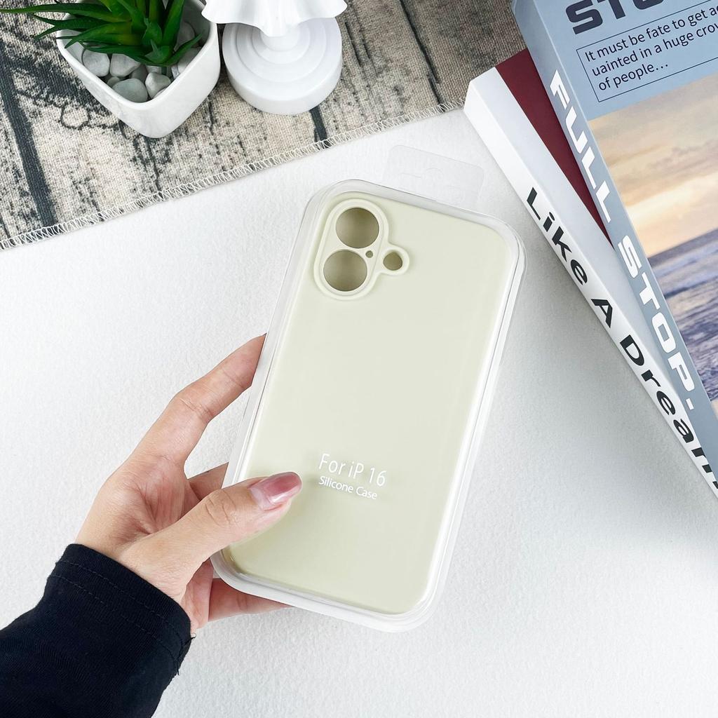 High-quality Liquid Silicone Mobile Phone Case Iphone16promax/15/14 Apple 13 Full-invest Anti-fall Protection Case