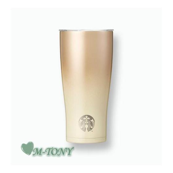 Starbucks Starbucks SS Stainless Steel Christmas JDE Tumbler Gold SS Xmas JDE tumbler gold480ml Overseas Limited Item/Not Released in