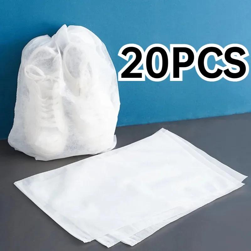 5/10/20/50PCS Shoe Storage Bag Travel Storage Shoe Bag Portable Home Drawstring Clothing Classification Packaging