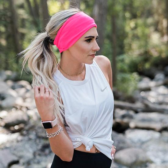 Sweatbands Stay Dry Versatile Fitness Yoga Running Lightweight Workouts Sports Headband for Men Women