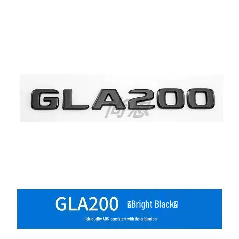 Compatible with Mercedes GLA180 GLA200 GLA260 AMG Tail Badge Emblem Letter Sticker Logo