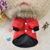 Winter Dog Warm Clothes Windproof Dog Bodysuit Fashion Pet Clothes  Puppy
