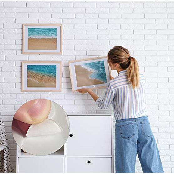 Clear Sticky Tack Adhesive Poster Tacky Putty Removable Round Putty Double-Sided Round No Traces Adhesive Sticke for Festival Decoration (1050)