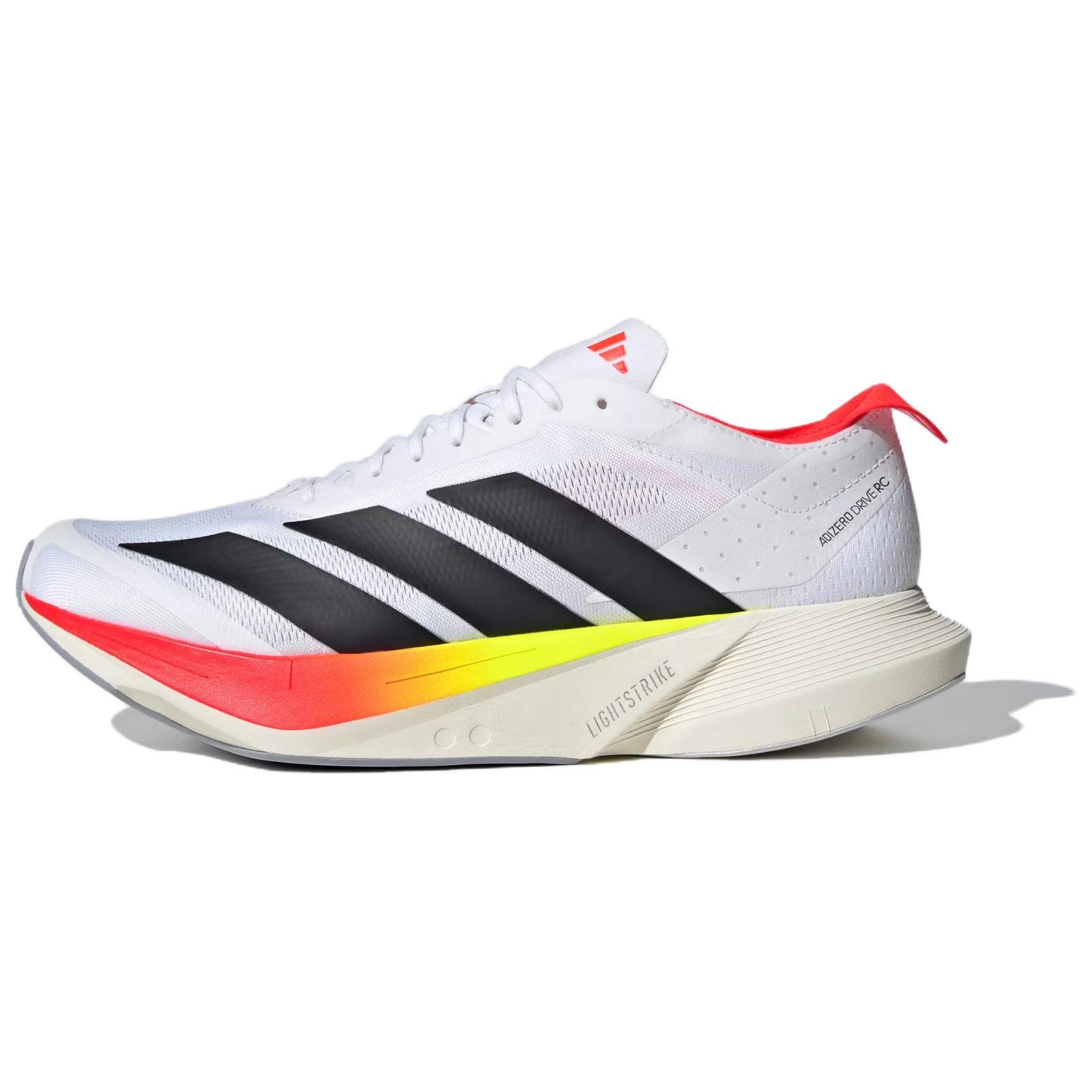 

Новые кроссовки Adidas ADIZERO DRIVE RC с амортизацией и поддержкой, низкие, для бега, мужские, бело-красные JR9380 41