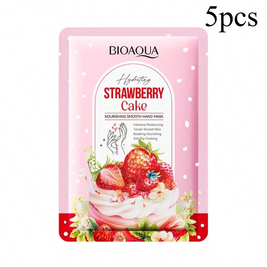 Strawberry Cake Nourishing Hand Mask Hydrating Soft Smooth Skin Care Treatment
