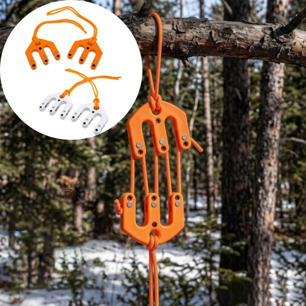 Ultralight Block And Tackle System Nylon Material Tackle Pulley System  Lifting Tasks