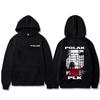 PLK Polak Graphic Hoodie Vintage Washed Cotton Pullover Unisex Oversized Long Sleeve Fleece French Rap Hip Hop Streetwear Top Gift 2026 Hot Sale