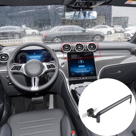 Supporto da cruscotto per telefono auto Clip porta telefono per navigazione centrale Per Benz GLC EQE C