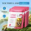 1PC/3PCS/5PCS/10PCS Collagen Anti-Aging Mask, Contains Natural Ingredients, Anti-Aging, Shrinks Pore