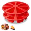 8-hole Silicone Split Cake Mold Triangular Hole Cake Pan Pizza Slice Baking, Kitchen Essential Tool