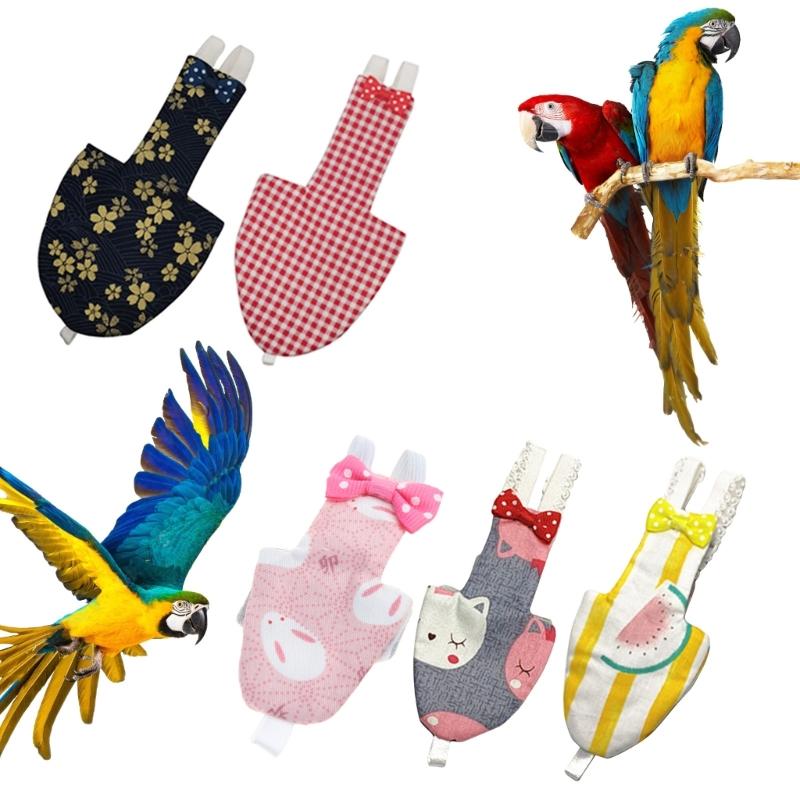 Parrots Pigeons Diaper Flight Bird Nappy Parrots Clothes Diapers Budgies Costume Bird Cleaning Supply