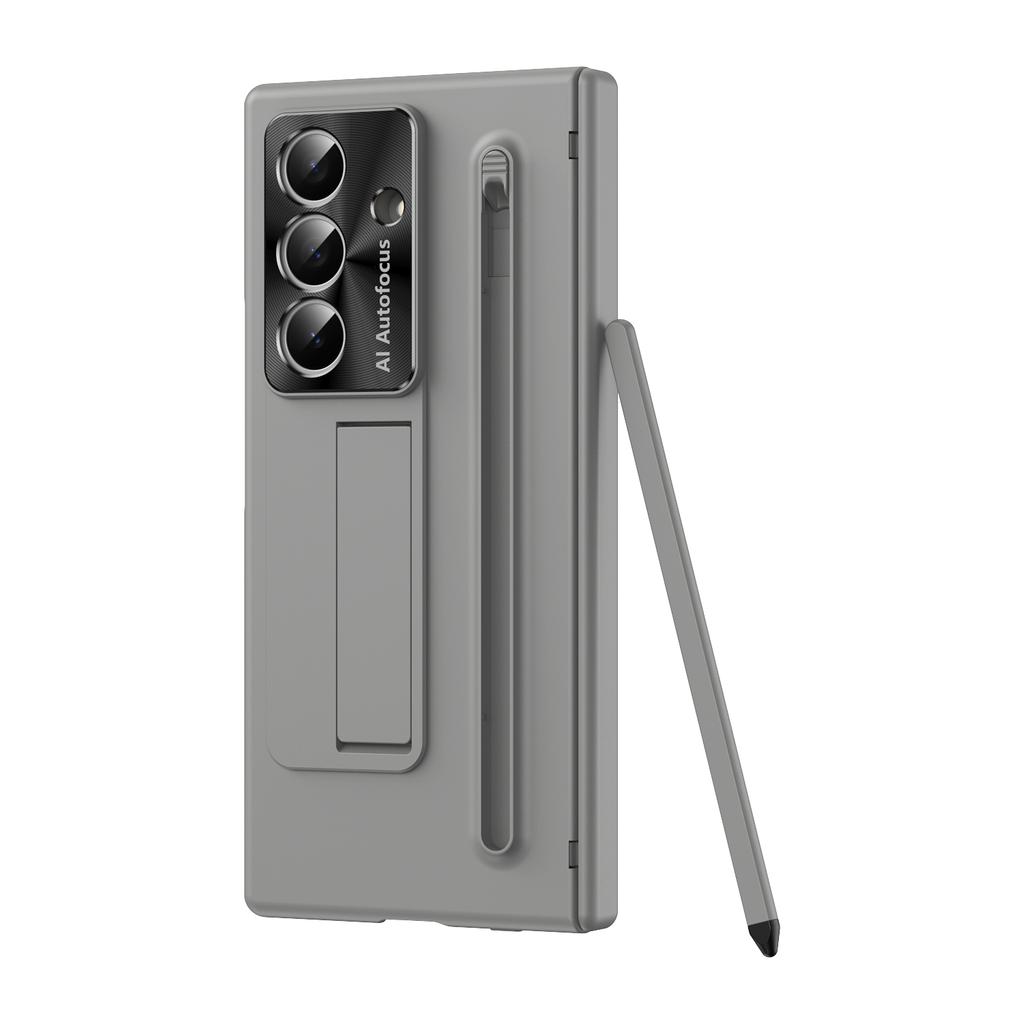 With Touch Pen for Samsung Galaxy Z Fold 6 7 5 5 4 3 TriFold Case Hinge Armor Shockproof Full Screen Protector Folding Cover