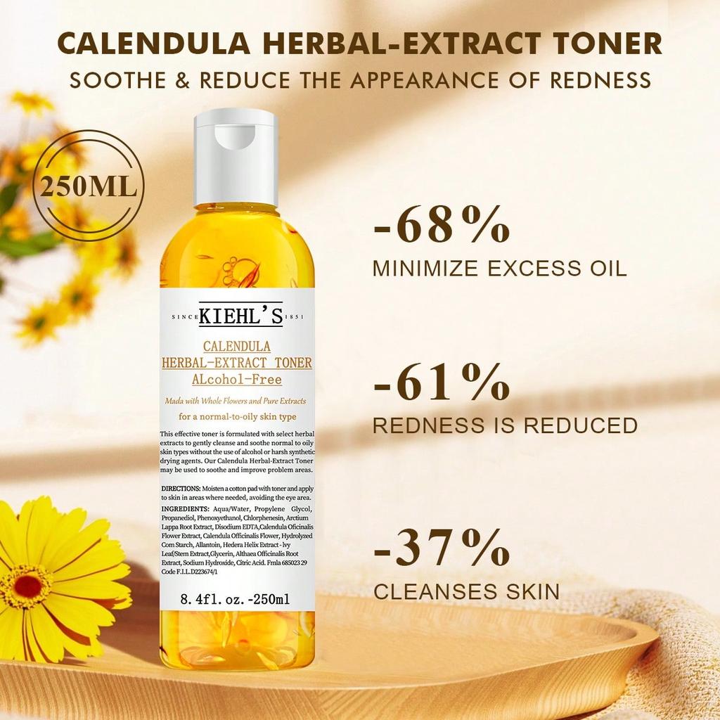 Kiehl's Calendula Herbal-Extract Toner (Alcohol-Free) - 8.45 fl.oz./250ml