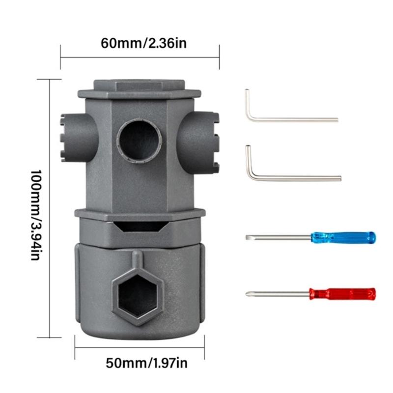 Professional Multifunctional Wrench Portable Accessory Convenient for Comprehensive Plumbing Solution Daily Casual Use