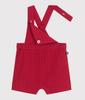 Short Overalls A0CL6 Red 24 Months 86cm [Petit Bateau]