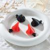 Gothic Horn Barrettes Devil Horn Hair Clips Halloween Christmas Costume