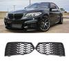 For BMW F22 F23 M Sport Front Bumper Fog Light Grille Mesh Trim Cover Bezels Car Replacement Accessories