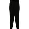 Solid Color Mid-Rise Tapered Relaxed Pants Men Bottoms Black 3D1P75-1JHSZ-0999