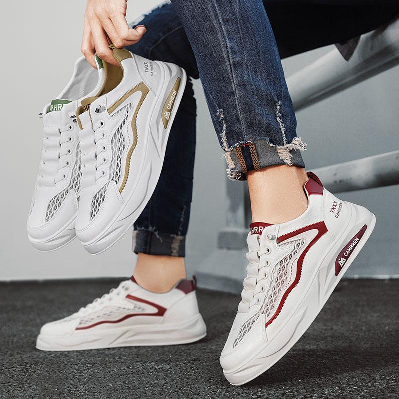 Fashion Mesh Shoes For Men Summer Sneakers Casual Breathable Outdoor Running Tennis Luxury Platform Sports Hiking Designer Loafers