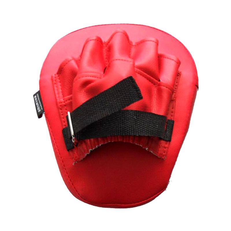1Pc Kick Boxing Mitt Focus Gloves Pad Training Punch Target Pu Leather Palm Pad