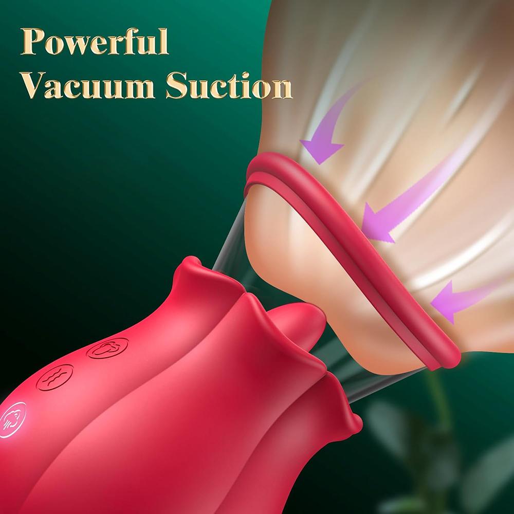 Sucking Licking Vibrator Tongue Licking Clitoris Sucker for Women Female Clitoral G Spot Nipple Stimulator Massager Adult Goods