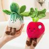 Vegetable Plush Realistic Toys Figures Heavy Particles Children Collection Gift