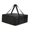 MERIGLARE Pizza Carrier, Insulated Pizza Bag, Professional Delivery Bag, Grocery Tote, Food Delivery Bag, Commercial Outdoor Catering Use, Black, 50 X