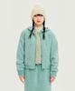 Women'S) Stay Warm Hooded Zip-Up Jacket (L.Skyblue)