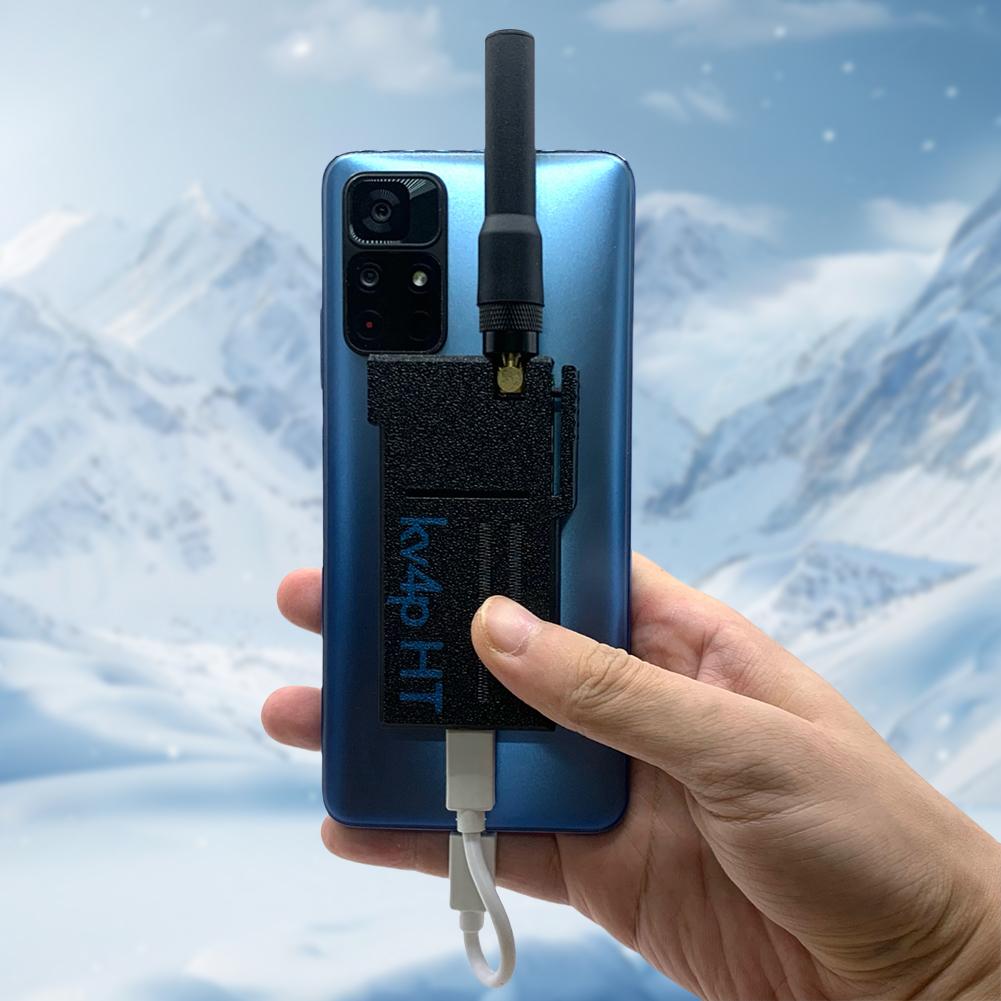 Radio Transceiver Kits for Android Phone with Type-C Cable Kv4p HT Homebrew VHF Radio Into Ham Radio Transceiver Kv4p HT