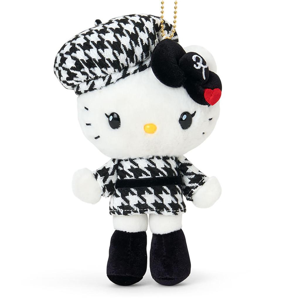 Sanrio Mascot Holder Girly Twin Hello Ages 6 and 148491 (Monochrome Coordinate) Kitty, Up,