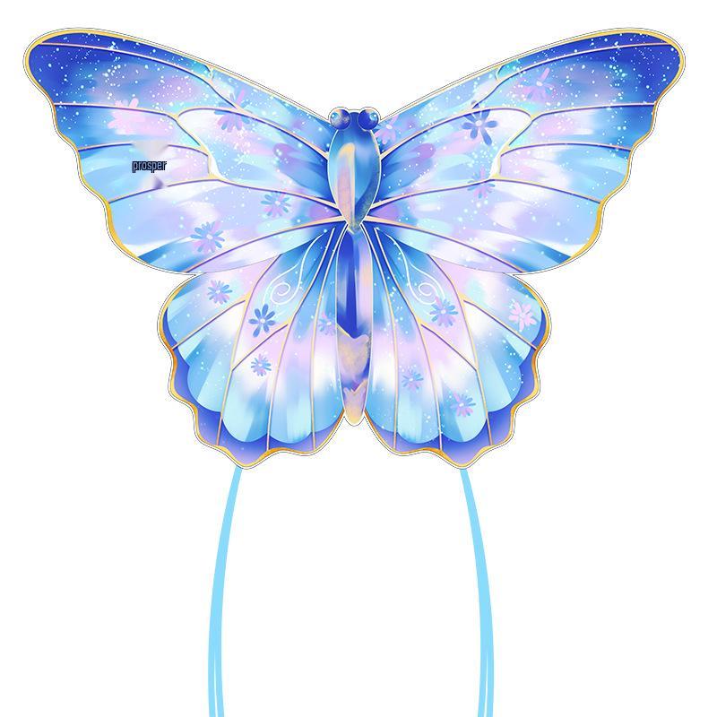 2026 Retro Bamboo Stick Parent-Child Butterfly Kite, 60cm/80cm - Dance Decoration Props