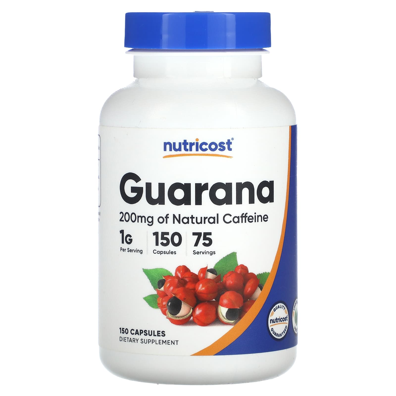 

Guarana, 150 capsules (500 mg per capsule)