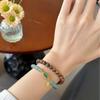 Natural Hetian Jade & Agarwood Bracelet 6mm for DIY & Live Streaming