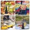 Portable Food Fly Fan Desktop Hanging Fly Deterrent For Picnic Restaurant Indoor Outdoor