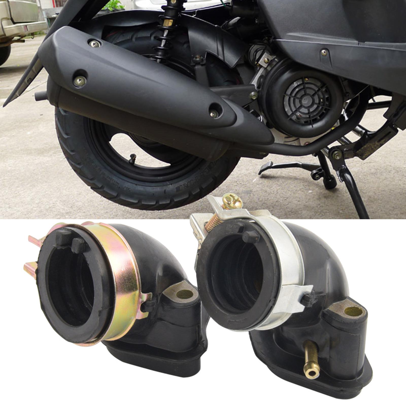 

Резиновый адаптер для интерфейса карбюратора, впускной коллектор для двигателя GY6 50, 50 куб. см, адаптер трубы впускного коллектора карбюратора мотоцикла 50