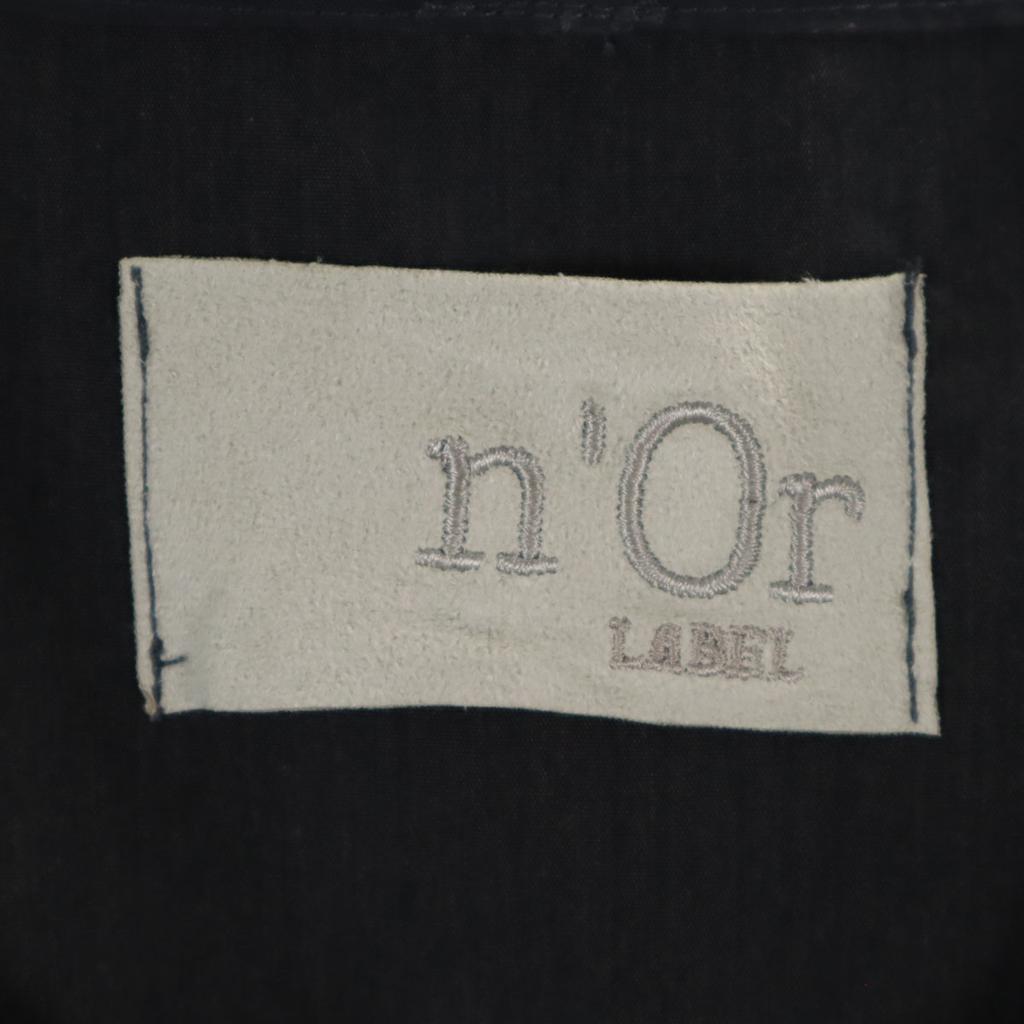 n'Or LABEL Long sleeve Lace up Parker F Navy Women Used