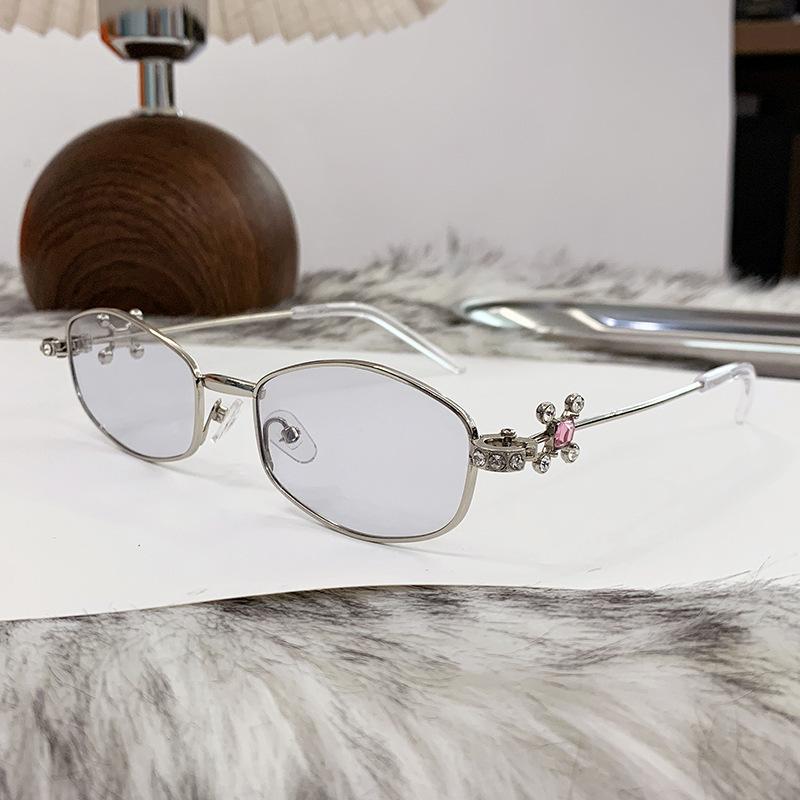 JYL TS Small Frame Sunglasses UV Protection INS Style Women 98145 A-3935